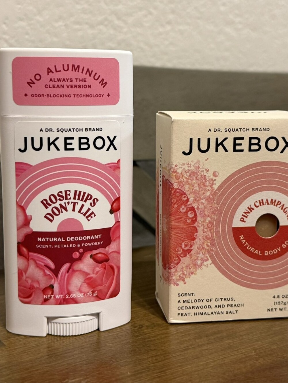 JUKEBOX deodorant and Body wash soap Set NEW!